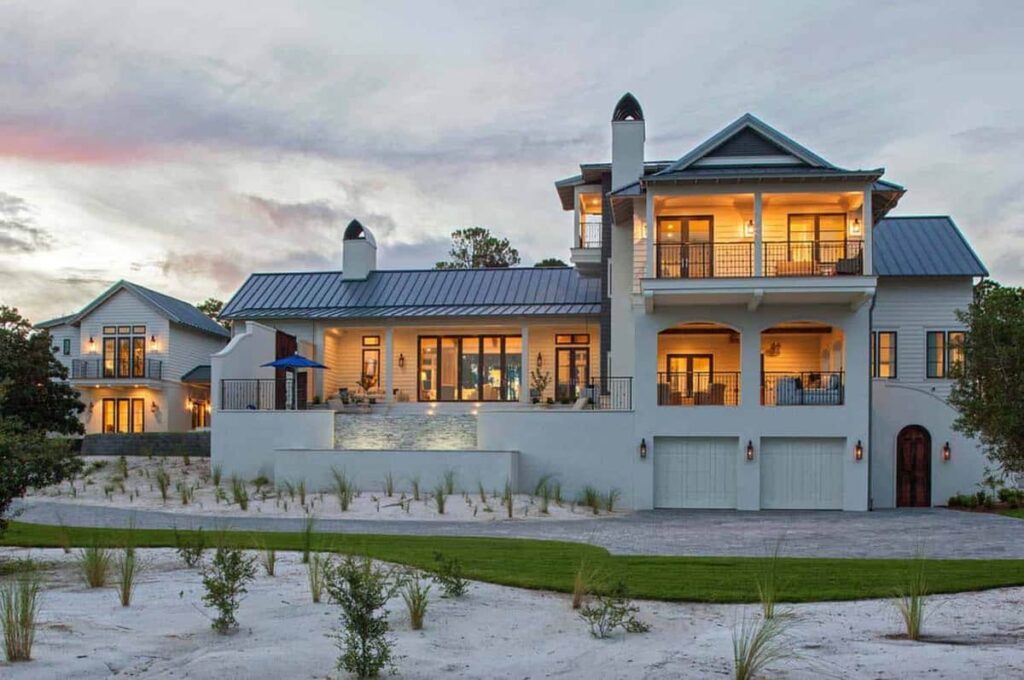 beachfront home on the Emerald Coast exposed to salt air and coastal conditions