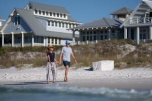vacation rental turnover cleaning Emerald Coast living room clean and staged