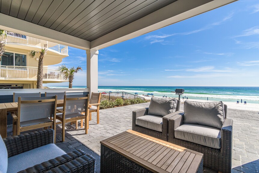 beachfront home on Florida Emerald Coast exposed to salt air