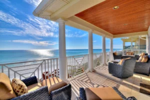 coastal home in Santa Rosa Beach affected by Florida summer humidity