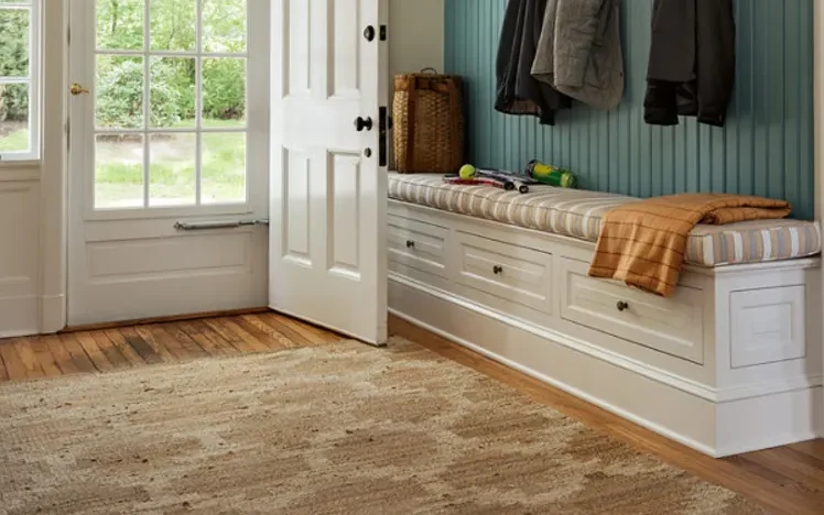 coastal home entryway sand control setup Florida