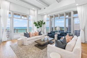 clean coastal vacation home in Santa Rosa Beach Florida prepared for the off-season